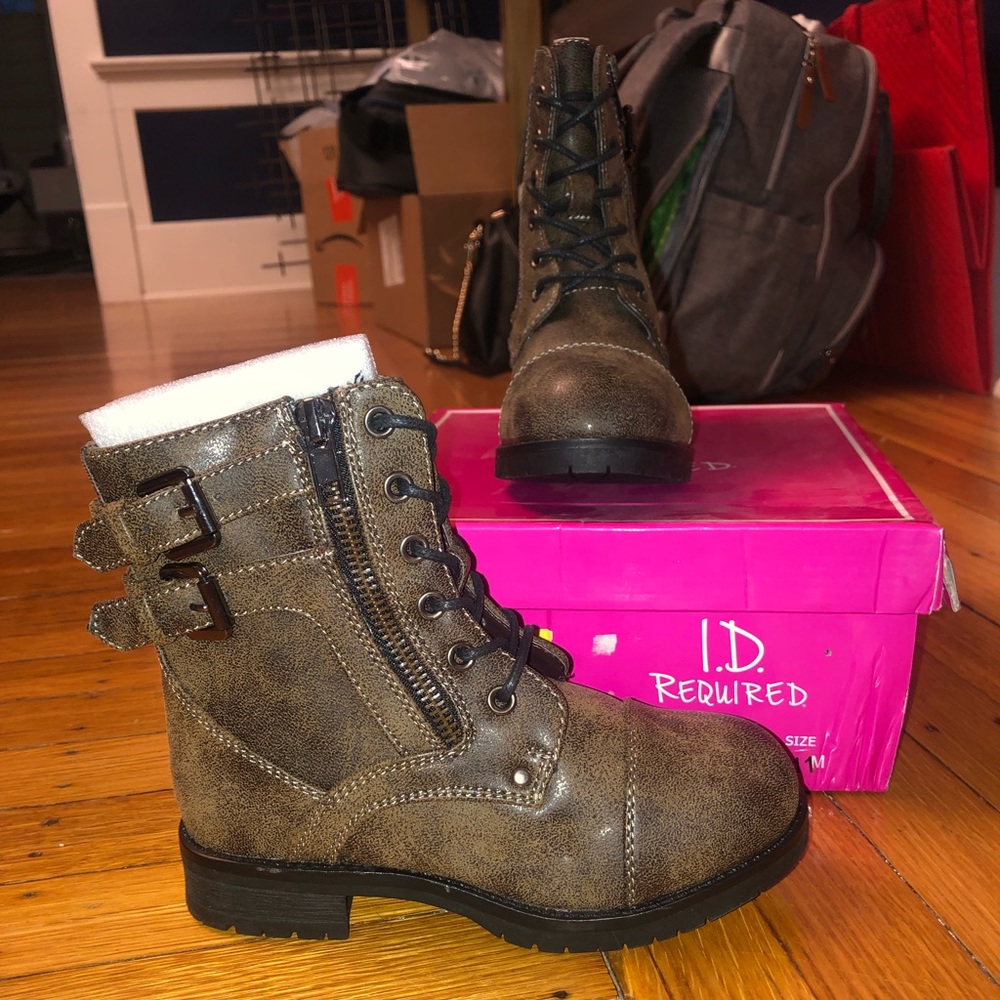 Kids I.D required boots!!